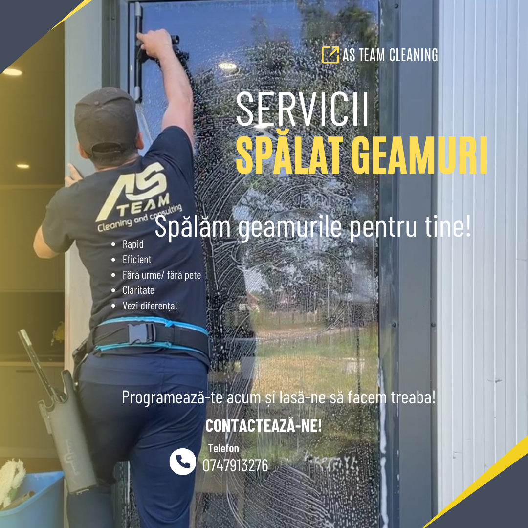 Curățare Geamuri